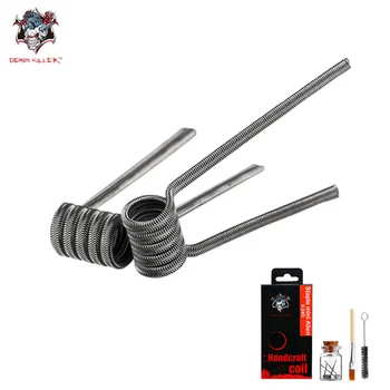 

Demon Killer Upgrade Handcraft Coil Staple mini Alien Heating Wires for Ecig RDA Tank Heating Wire Resistance Premade Coil