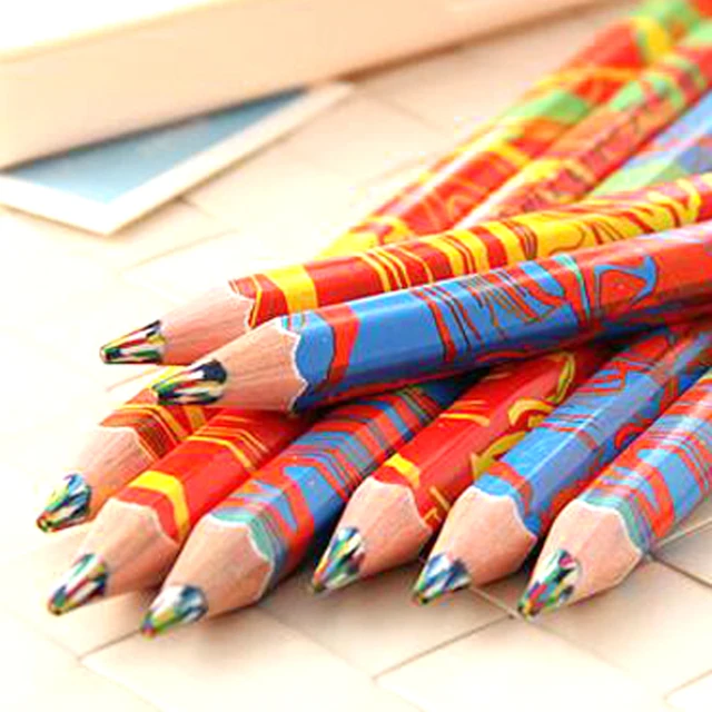 20pcs lot mixed colors rainbow pencil art drawing pencils writing 20pcs lot mixed colors rainbow pencil art drawing pencils writing sketches children graffiti pencil drawing