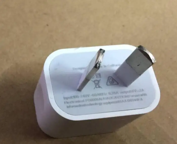 Высокое качество Белый 5 в 2A AU Plug USB настенное зарядное устройство адаптер для iPhone 5/5S 6/6S Plus 7 8 для xiaomi сотовый телефон 10 шт