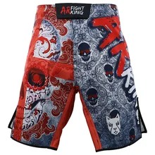 Для мужчин ММА борьба спортивные шорты UFC смешанные тренировки по борьбе фитнес джиу джитсу бег Муай Тай шорты для женщин цифровой печати
