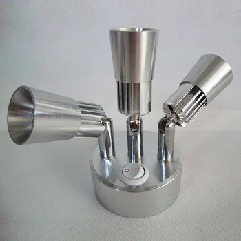 

NEW XXO12 Shoot the light led battery charging desk lamp Three built-in power road wedding jewelry showcase in the lamp