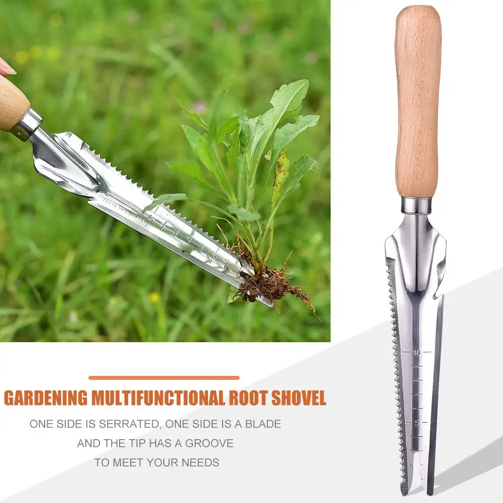 Garden Stainless Steel Weeding Shovel Weeder Pavement Gap Weed Mowing Take Root Shovel Garden Tools Garden Weeder Hand Tools