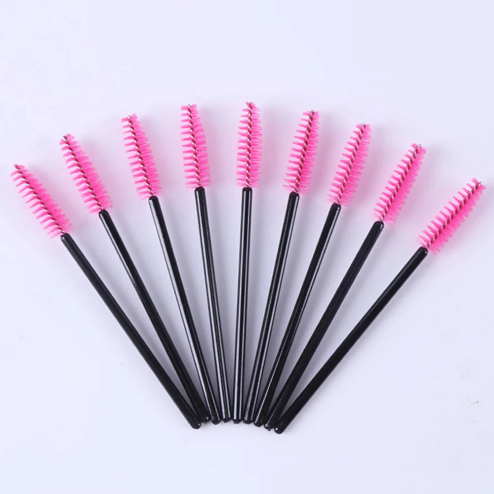 

50/100pcs eyelash brushes Disposable lash brush for eyelashes mascara wands applicator eyebrow eyelash extension Makeup Tools