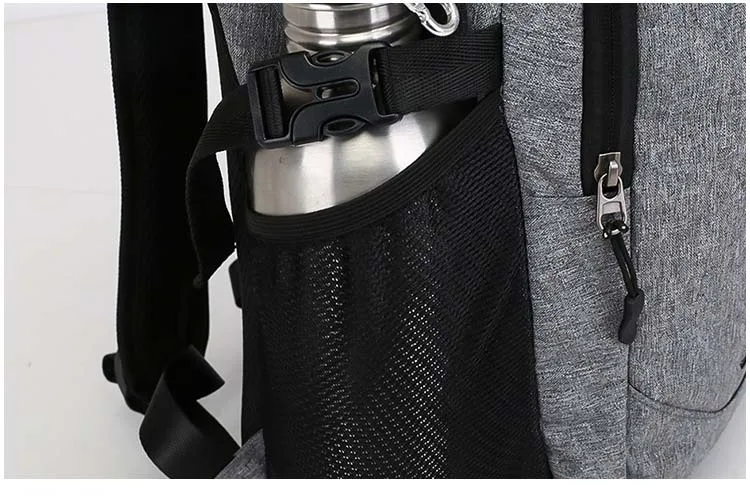 Men's Basketball Backpack Leisure College School Bag USB Charging Rucksack with Mesh Ball pack Bag Big Capacity Laptop Backpacks (16)