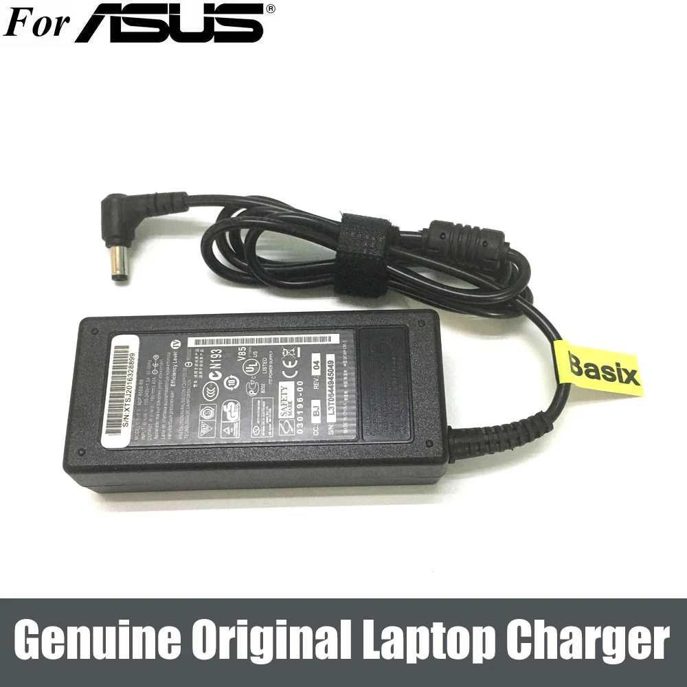 Genuine Original 65W 19V 3.42A Power Supply Adapter Charger For ASUS