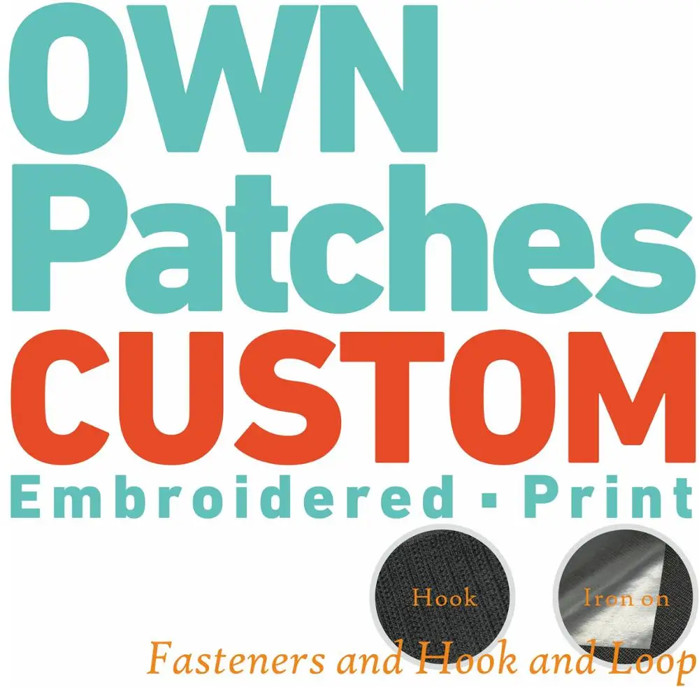 

Free Shipping Custom Patch Embroidery for Your Logo Customized Embroidered Patches Iron on Clothing Patch with Appliqued Fabric