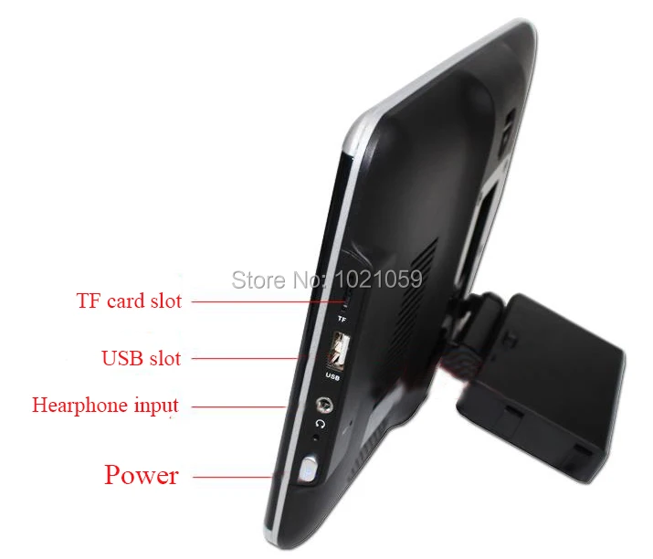 Sale 10.1 Inch Android 6.0 Car Headrest Monitor 1080P Touch Screen Support WIFI USB SD FM Bluetooth Multimedia Player 9