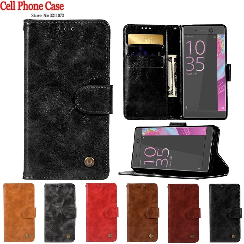 

For Sony Xperia XA F3111 F3113 F3115 Case 5.0'' Wallet PU Leather Phone Case For Sony Xperia XA Dual F3112 Case Flip Back Cover