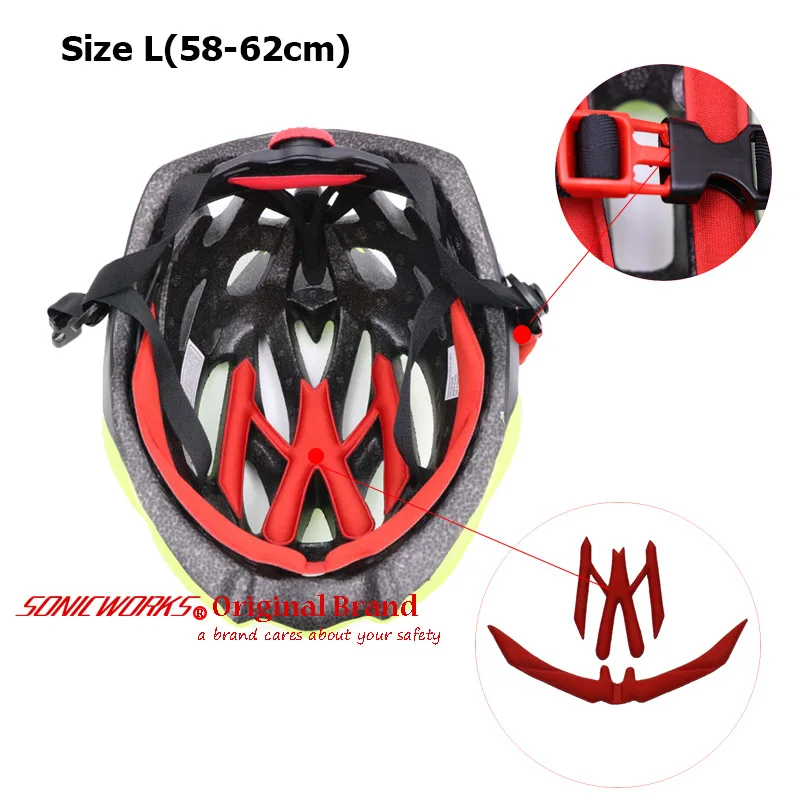 23 Vents Bicycle Helmet Ultralight MTB Road Bike Helmets Men Women EPS Integrally-molded Cycling Helmet Cycle Helmets SW0011 (1)