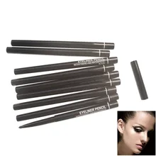 1 шт. Черная Автоматическая вращающаяся подводка для глаз карандаш длительная водостойкая жидкая подводка в ручке Sweatproof не Цветущая макияж