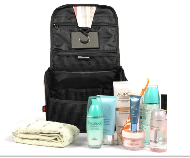 Free Shipping Men Lady Waterproof Nylon Wash Kit Toiletry Bag W Free Shipping Men Lady Waterproof Nylon Wash Kit Toiletry Bag W Mirror Folding Hanging Cosmetic
