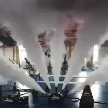 TIPTOP Новое поступление пять пальцев CO2 пушка сильная мощная 500 Вт CO2 струйная крио DMX контроль необычная CO2 струйная машина высокого качества