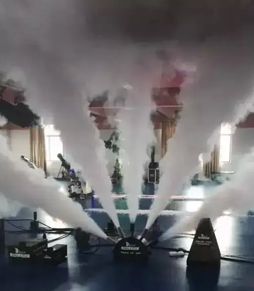 Новое поступление 2016 мощная CO2 пушка TIPTOP с пятью пальцами 500 Вт Jet Cryo DMX контроль
