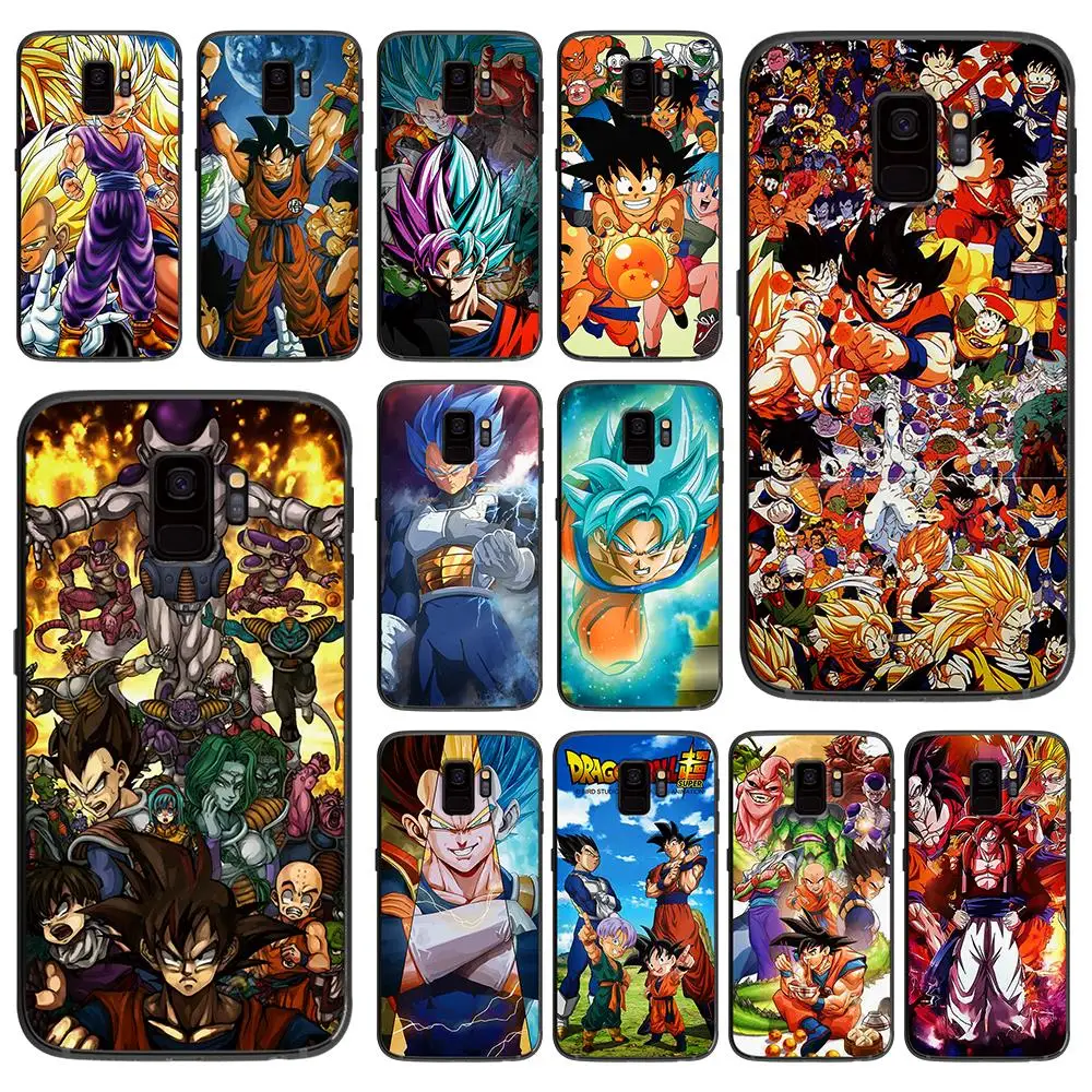 

DRAGON BALL Z Zetto Anime soft phone cover case for Samsung Galaxy S6 S7 S8 S9 S10e Plus Note 8 9 Black silicone Cases