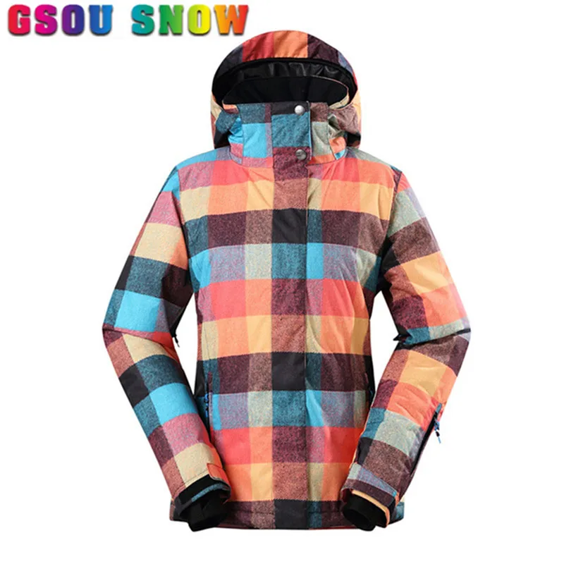 

Gsou Snow Brand Winter Ski Jacket Women Waterproof Snowboard Jacket Outdoor Skiing Snowboarding Sport Suit Snow Clothes Female