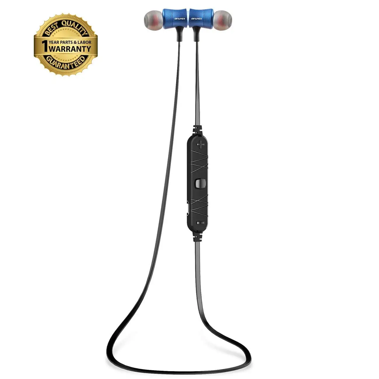 

Bluetooth 4.0 Headphones Wireless Noise Reduction Sports Headphone Sweatproof Earbuds Magnet Mic IOS Android Smartphone