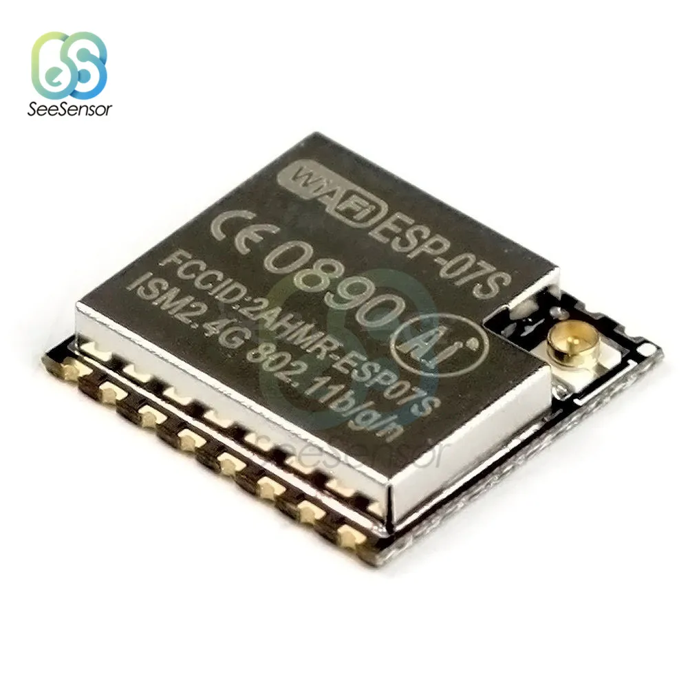 

ESP8266 ESP-07S Serial To WIFI Module Industrial Grade Wireless Module High Level Operate 3.3V Power Supply
