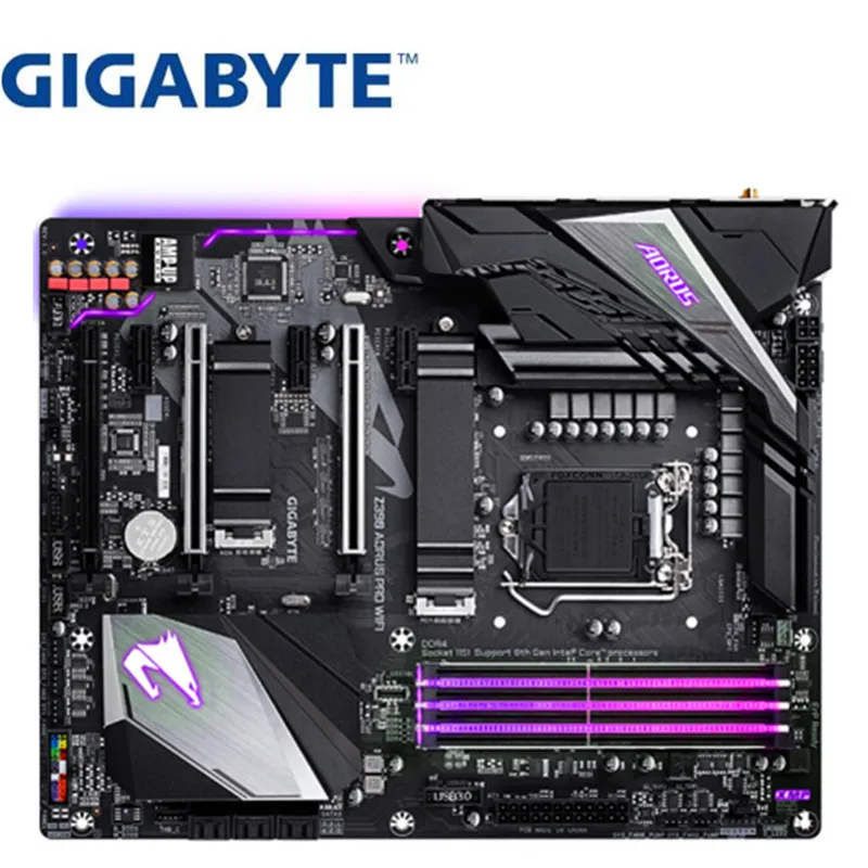 Для Gigabyte Z390 AORUS PRO wifi оригинальная новая материнская плата DDR4 электронная игровая материнская плата для компьютера с разгоном RGB