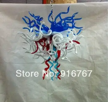 

C92-Free Shipping Mini Light Blown Glass Chandelier for Sale