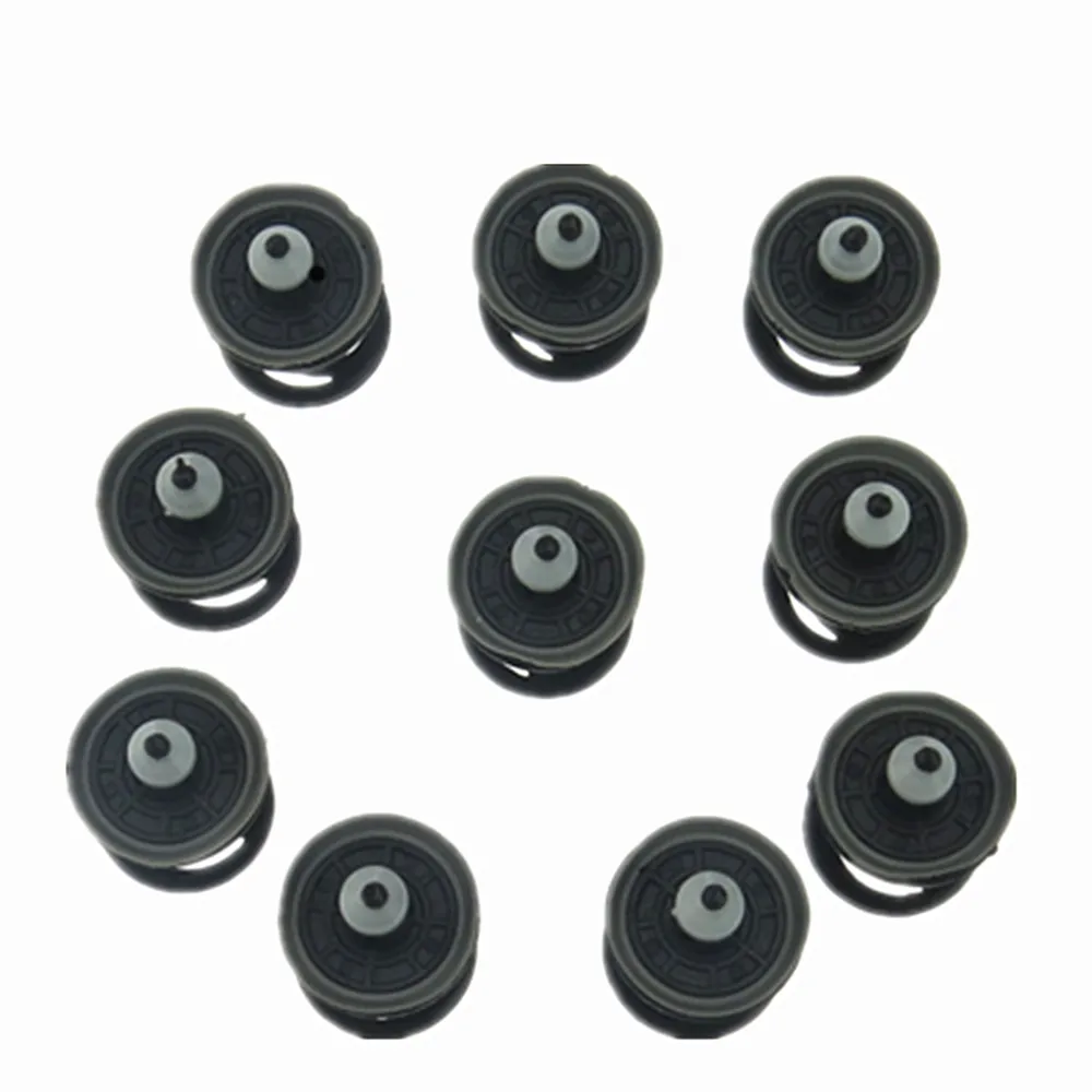

SCJYRXS Qty10 Interior Door Trim Panel Fastener Card Clips 7L6868243 For Passat Golf Polo Seat Leon A4 A6 A8 Q5 Q7 7L6 868 243
