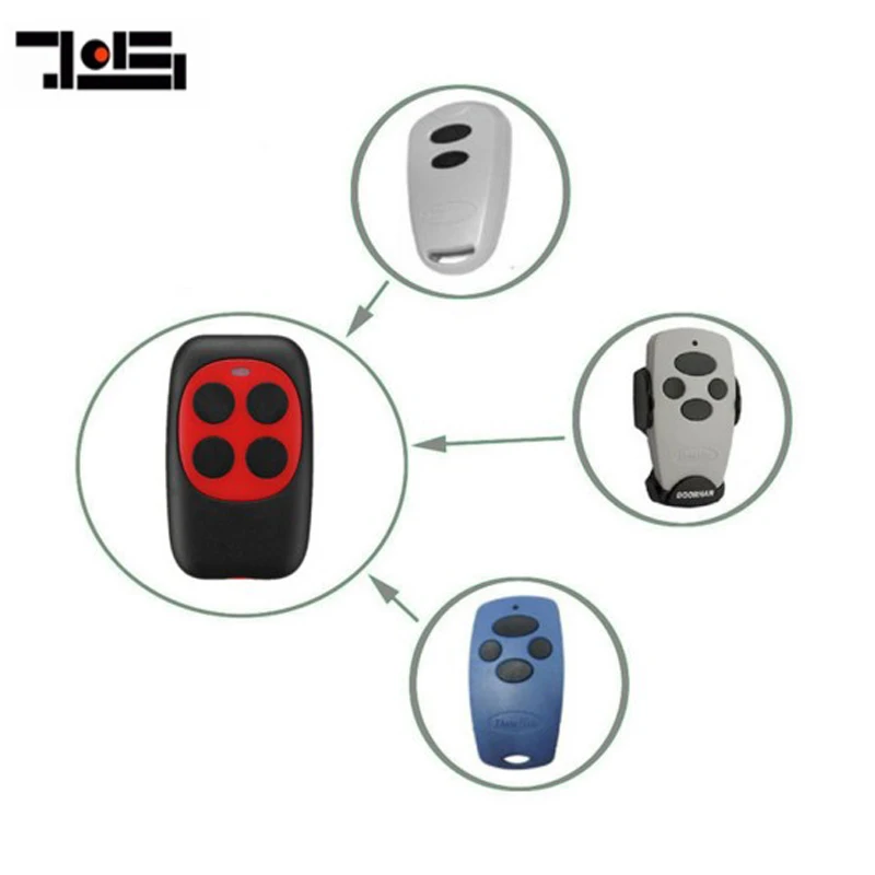 

2pcs New DOORHAN Transmitter Garage Gate Door Hand Control