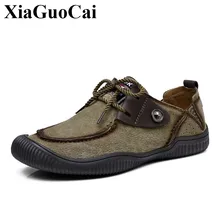 Новые мужские лоферы из натуральной кожи без застежки; повседневная обувь с металлическим декором в стиле ретро; дышащая обувь; нескользящая мужская обувь на плоской подошве