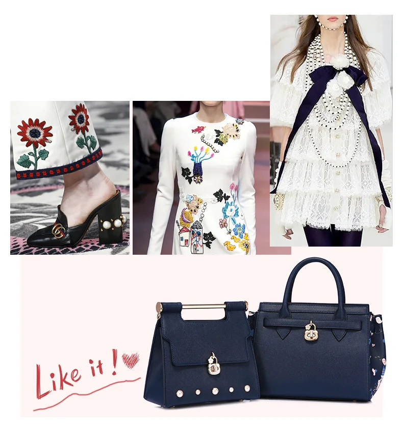 Just star women leather handbag 4