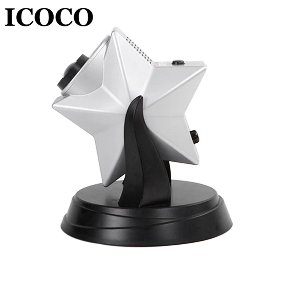 

ICOCO New Romantic Star Twilight Sky Projector LED Night Light Laser Light Dimmable Flashing Atmosphere Drop Shipping