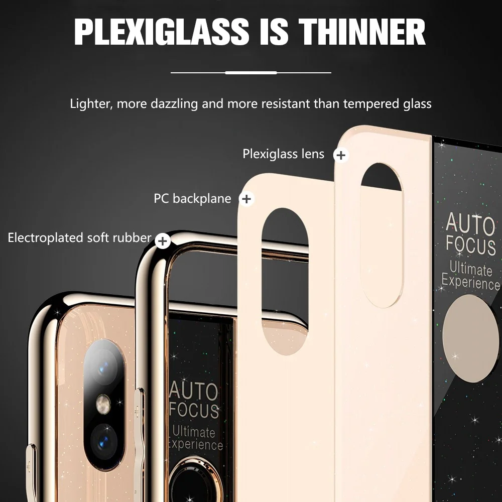 Tempered-Glass-Case-For-Xiaomi-Redmi-Note-7-Case-Luxury-Cover-For-Xiaomi-mi-9-SE(2) - 