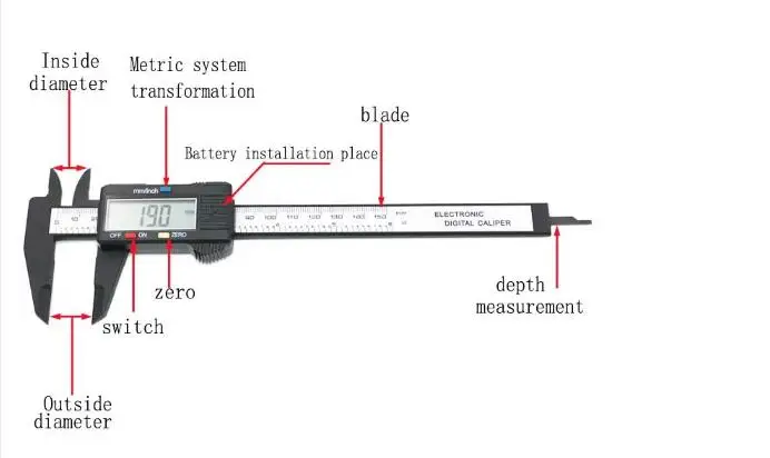 diagram of calipers wiring block diagram Best Vernier Calipers digital caliper 150mm 1 pc digital vernier calipers measure carbon diagram of clock diagram of calipers
