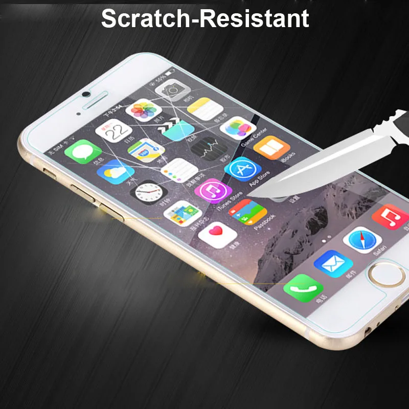 XSKEMP 100 шт 9H жесткий HD экран протектор для iPhone7 Plus 4S 5 5S 6 6S 42 мм 38 iPod Nano 7 2.5D пленка из