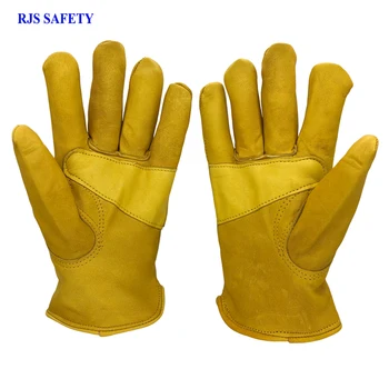 RJS SAFETY Winter Warm Gloves Man's Work Driver Windproof Security Protection Wear Safety Working Ski For Man Woman Gloves 4024 welder safety gloves workplace safety supplies security