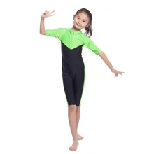 Цельнокроеный Мусульманский Исламский Топ скромный бассейн пляж плавательный детский купальный костюм аксессуары