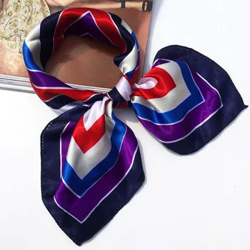 

Soft Silk Square Scarf Scarves Business Suits Head Wrap Shawl Satin Stewardess