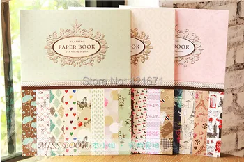 

Scrapbooking Paper pack Set,16sheet/set,8 design, Paris and London pattern Gift wrapping paper book,origami,DIY paper craft