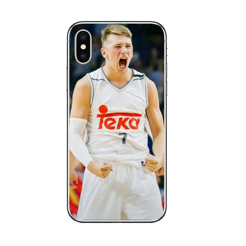 Европа Luka Doncic задняя крышка для apple iPhone 6 6s 7 8 plus 5 5S se XR 10 X XS MAX FIBA MVP King крутые жесткие чехлы для телефона coque - Цвет: Hard PC Doncic