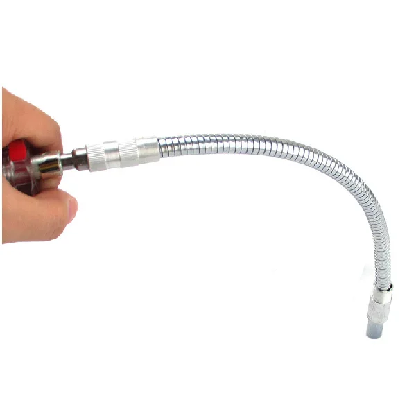 1/4 Inch Hex Metal Flexible Extension Bar Electric screwdriver