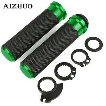 

22/24mm Motorcycle Handle Grips Hand Grips Handle Bar Racing Moto Grips For KAWASAKI NINJA 400 650R/ER6F/ER6N W800 Z1000 Z 1000