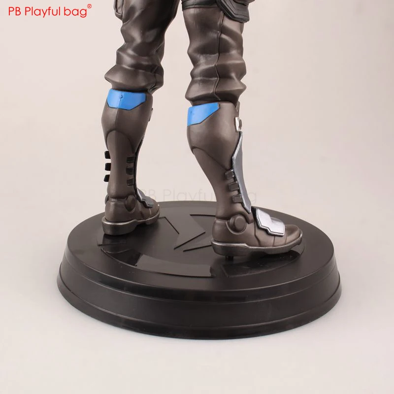 31CM Overwaches SOLDIER:76 figure PVC Model Action figure Game fans collections Novelty Doll Toys Best gifts to send friend HC46