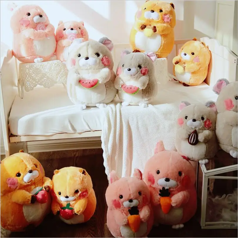 New Style Plush Toys Hamster Plush Stuffed Plush Toys 6 colors Lovely