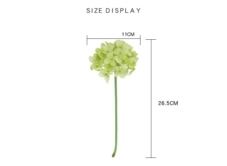 pink silk hydrangeas artificial flowers wedding flowers for bride hand silk Hydrangea fake flowers white home decoration (3)