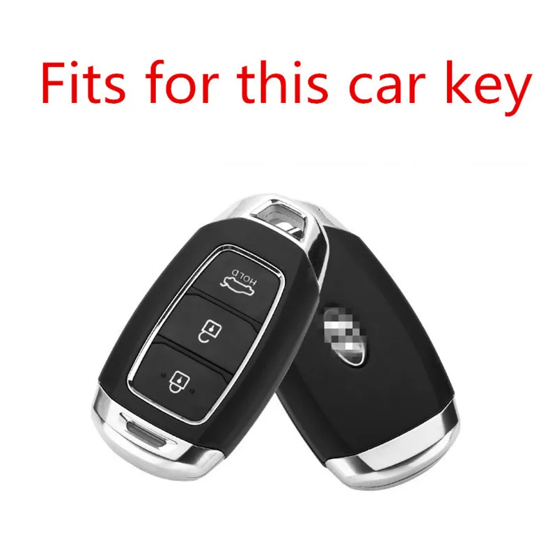 Car-styling-High-quality-Aluminum-alloy-Car-Key-Cover-For-Hyundai-KONA-KAUAI-2018-2019-Keys (1)