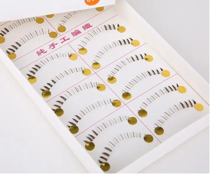 

Natural tail tip thick DIY false lower eyelashes handmade lashes as fake eyelashes artificial eyelashes for women beauty makeup