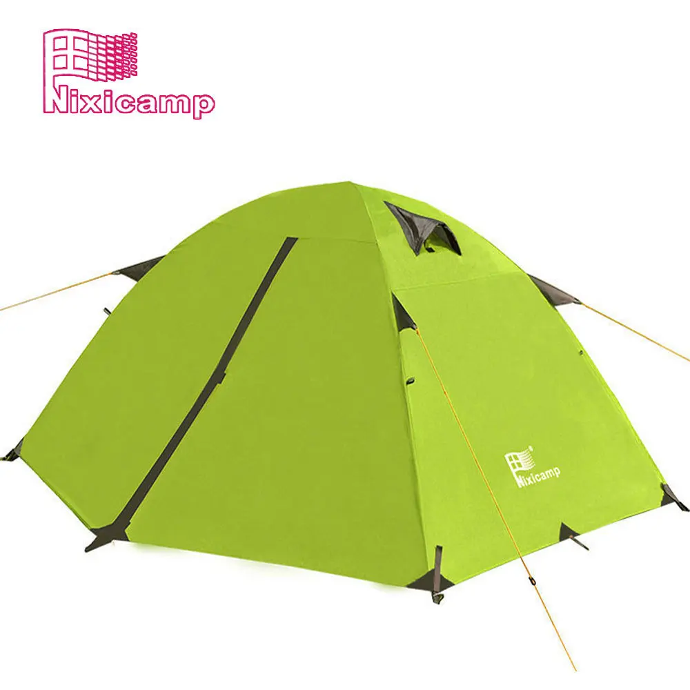 

High quality double layer aluminum poles ultralight tourist beach camping tent