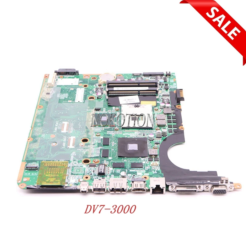 Материнская плата NOKOTION 575477 001 580972 DA0UP6MB6E0 REV E для ноутбука HP Pavilion DV7 3000 Series