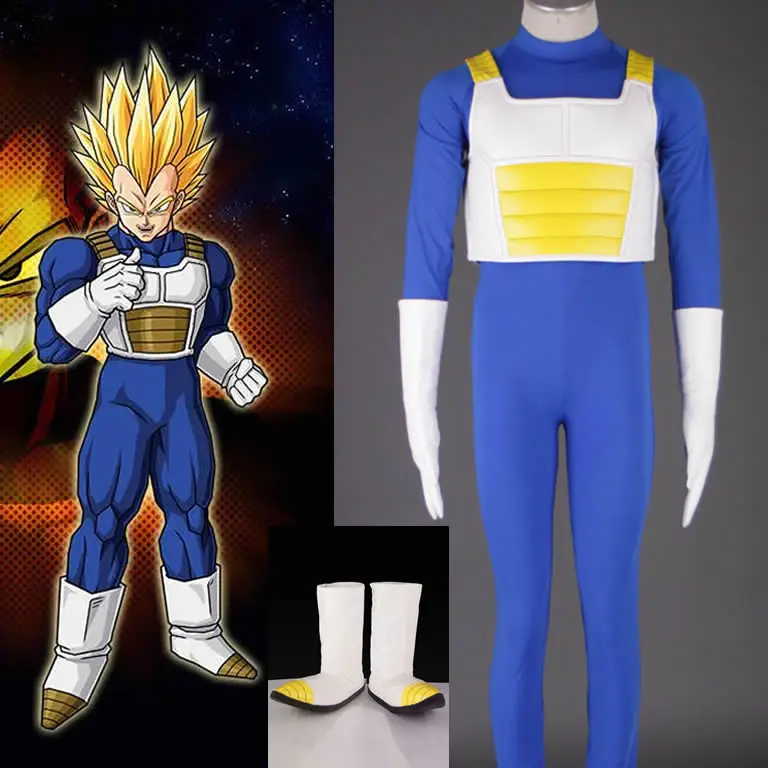 Aliexpress.com  Buy High Quality Dragon Ball z Vegeta Cosplay Costume