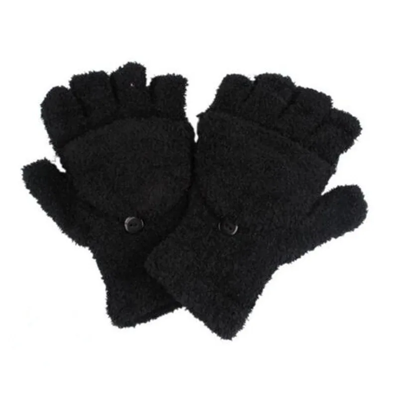 Новинка, модные женские теплые зимние перчатки без пальцев, высокое качество, женские перчатки, подарок