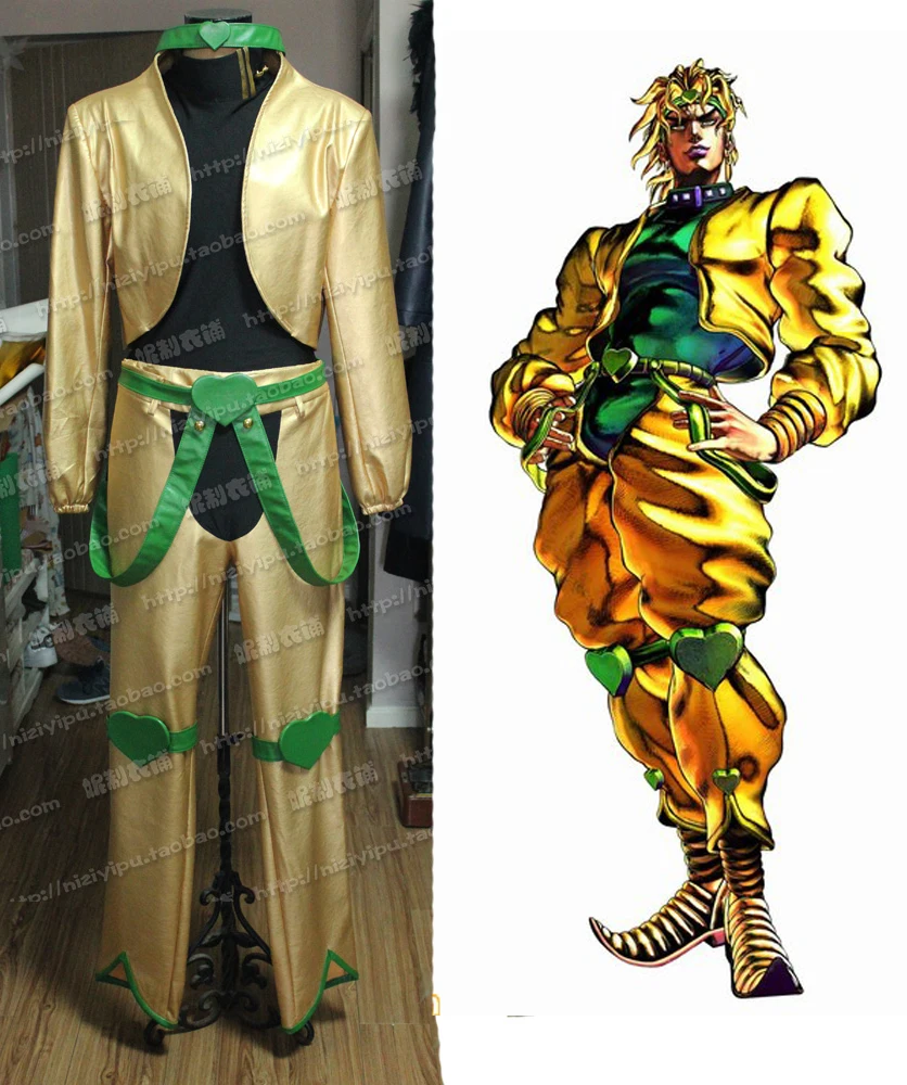 

Customized JoJo's Bizarre Adventure movie Dio Brando Cosplay Costume for party