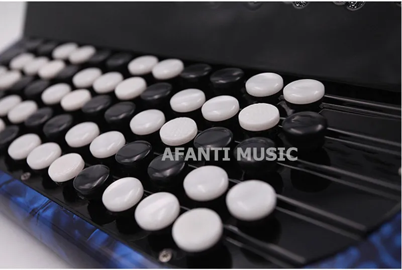 Afanti Music 62 K/60 басовый аккордеон(AAD-236)/черный