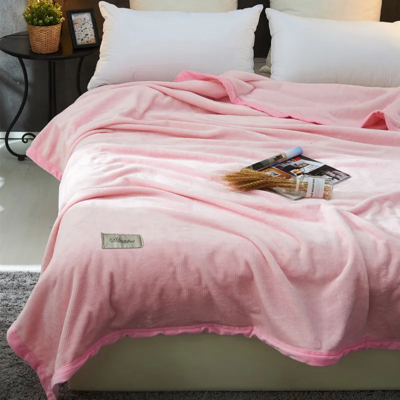 

Pink Cheap 180X200cm 200x230cm 3 Size Home Textile Many Styles Warm Soft Blankets Throw On Sofa/Bed/ Travel Bedclothes Towels